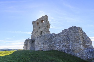 Almanya'da kalıntıları eski kale Bopfingen görünümünü