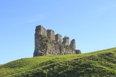Almanya'da kalıntıları eski kale Bopfingen görünümünü