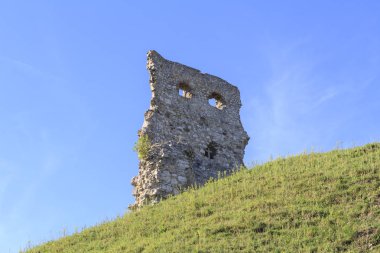 Almanya'da kalıntıları eski kale Bopfingen görünümünü
