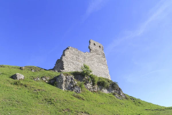 Widok Ruiny Starego Zamku Bopfingen Niemczech — Zdjęcie stockowe