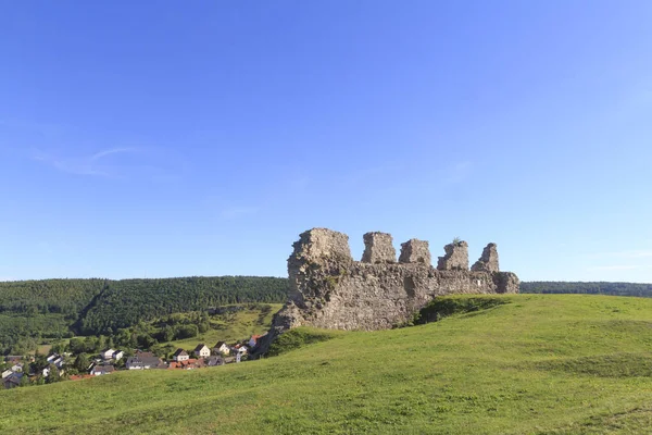 Widok Ruiny Starego Zamku Bopfingen Niemczech — Zdjęcie stockowe