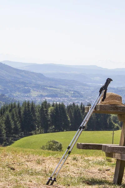 Panorama Från Schweigmatt Den Svart Skogen Till Alperna — Stockfoto