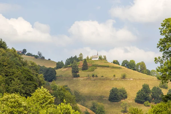 Capilla Montaña María Frieden Selva Negra — Foto de Stock