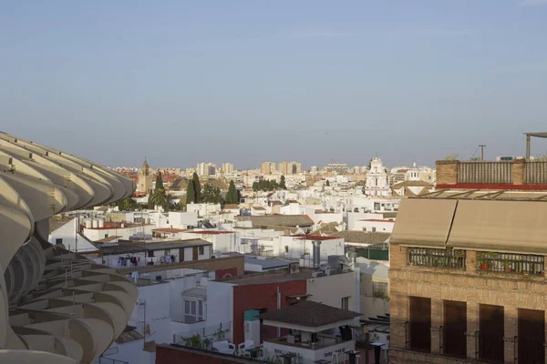 Vista Metropol Parasol Arquitetura Sevilha Espanha — Fotografia de Stock