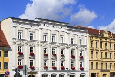 Goerlitz, Almanya Eski şehrin mimarisi üzerinde göster 