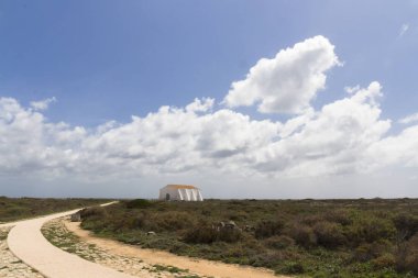 Doğal görünümü Fortaleza de Sagres, Algarve, Portekiz