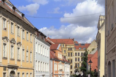 Görünüm binalar mimari Goerlitz Town, Almanya