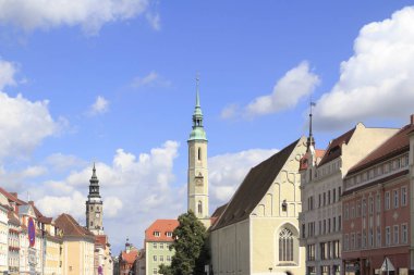 Goerlitz, Almanya Eski şehrin mimarisi üzerinde göster 