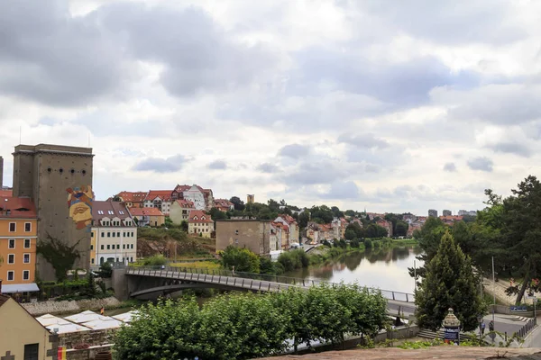 Zobacz Stare Miasto Zgorzelec Polsce — Zdjęcie stockowe