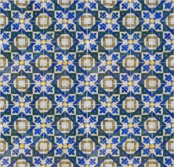 Close Azulejos Ornament Tile — Stock Photo, Image
