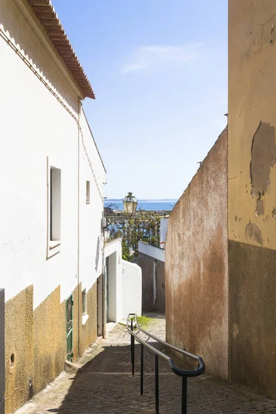 Vista Callejón Ciudad Vieja Lagos Portugal —  Fotos de Stock
