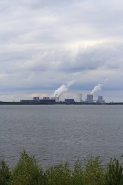 Kömür santralı biyosfer rezerv üst Lusatia, Almanya