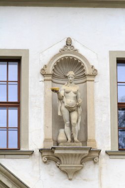 Old Town cepheler, seçici odak 