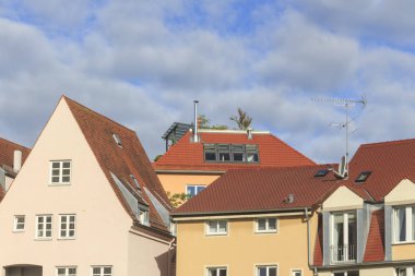 Old Town cepheler, seçici odak 