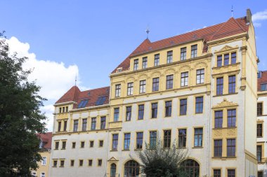 Görünüm binalar mimari Goerlitz Town, Almanya