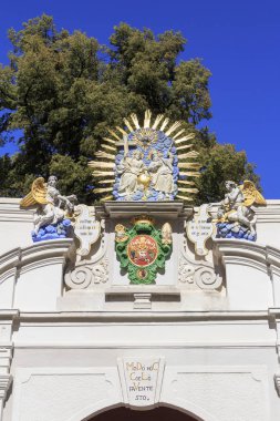 Eski kasaba cephe Bautzen, Saksonya, Almanya