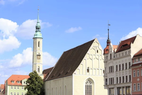 Blick Auf Die Architektur Der Altstadt Görlitz Deutschland — Stockfoto
