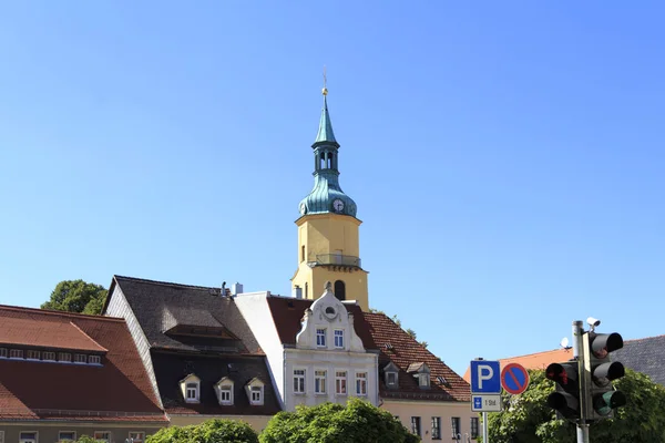 Altstadtfassaden Pulsnitz Selektiver Fokus — Stockfoto