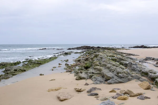 トラファルガー スペインの砂浜のビーチの美しい景色 — ストック写真