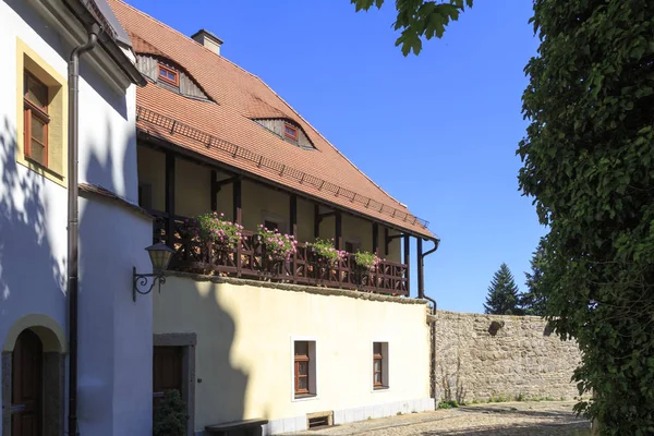 Fachadas Ciudad Vieja Bautzen Alemania Enfoque Selectivo — Foto de Stock