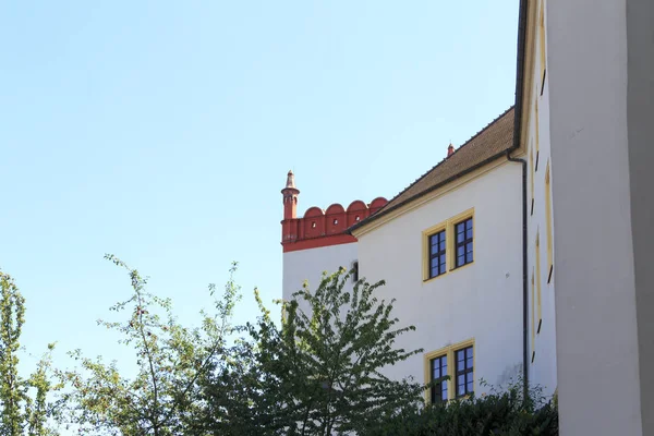 Fasady Starego Miasta Mieście Bautzen Niemcy Selektywny Fokus — Zdjęcie stockowe