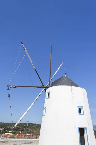 Άποψη Των Παλαιών Ανεμόμυλων Στο Castro Marim Algarve Porugal — Φωτογραφία Αρχείου