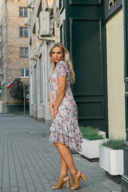 Sokakta seksi bir kadın