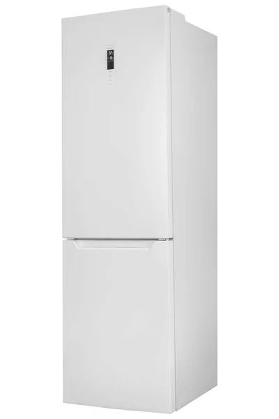 Новый Холодильник Изолирован Белом Фоне — стоковое фото