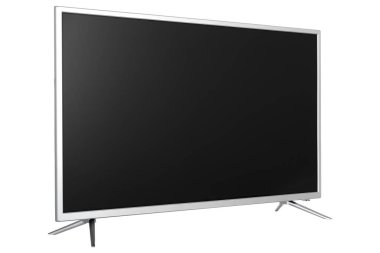  Geniş ekran görünümünü Internet üzerinde beyaz backgr izole tv monitör