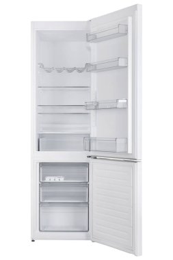 Beyaz Arka Plan üzerine izole buzdolabı. Modern Mutfak ve Do