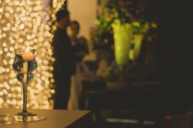 Düğün olay içinde Dekoratif mum