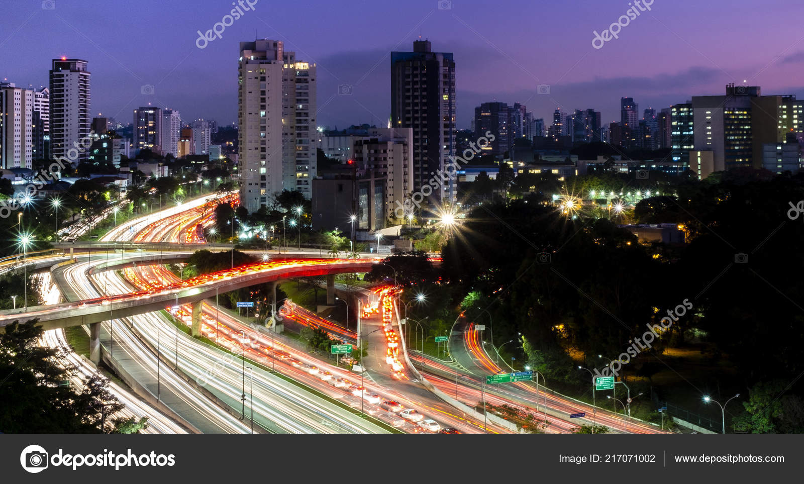 Most Famous Viaduct City Sao Paulo Brazil — Stock Photo