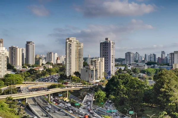 Most famous viaduct in the city of Sao Paulo, Brazil.