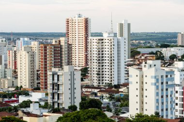 Bauru şehir manzarasına. Sao Paulo devlet iç. Brezilya