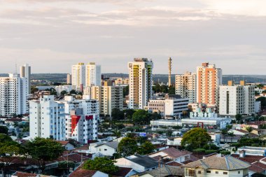 Bauru şehir manzarasına. Sao Paulo devlet iç. Brezilya