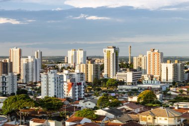 Bauru şehir manzarasına. Sao Paulo devlet iç. Brezilya