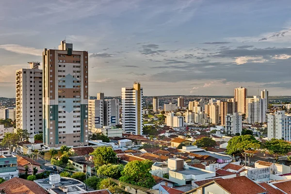 Panoramablick Auf Die Stadt Bauru Das Innere Des Staates Sao — Stockfoto