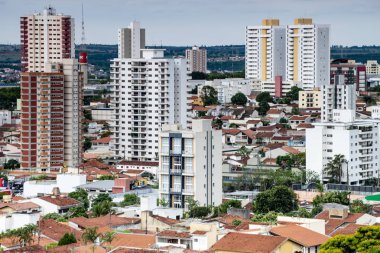 Bauru şehir manzarasına. Sao Paulo devlet iç. Brezilya