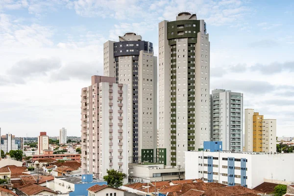 Vista Panorámica Ciudad Bauru Interior Del Estado Sao Paulo Brasil — Foto de Stock