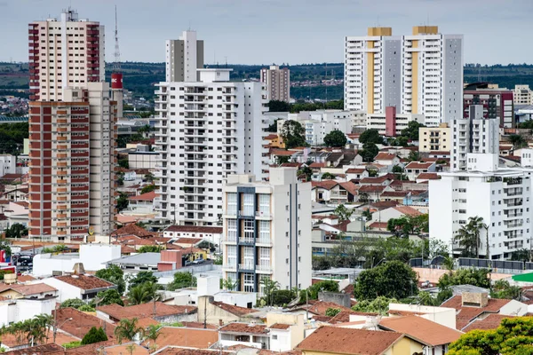 Panoramisch Uitzicht Stad Van Bauru Interieur Van Braziliaanse Deelstaat São — Stockfoto
