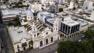 Salta/Salta/Arjantin - 01.01.19: Salta Başpiskoposluk. 19. yüzyıl süslü Katedrali. Arjantin