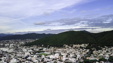 Salta şehir manzarasına. Arjantin.