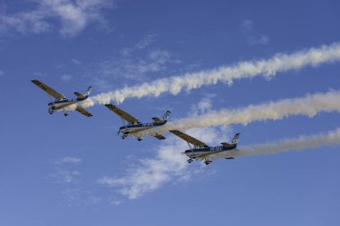 Bauru/so Paulo/Brezilya-8 Haziran 2019: hava Arrai Ilham nesiller. En büyük hava şovlarından biri