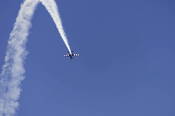 Vliegtuig Acrobatiek Air Show — Stockfoto