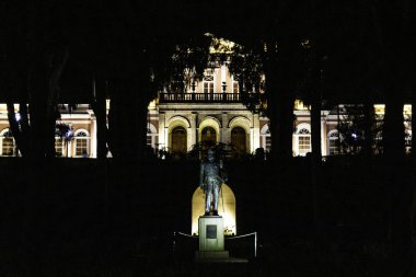 Petropolis, Rio de Janeiro, Brezilya - 17 Eylül 2019: İmparatorluk Müzesi