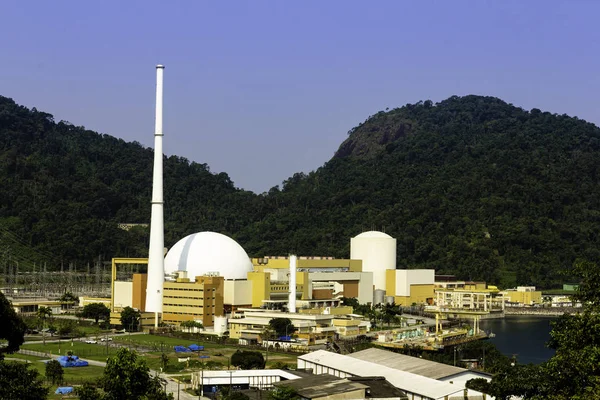 Itaorna Rio Janeiro Brasilien September 2019 Eletrobras Thermonuclear Kraftverk Angra — Stockfoto