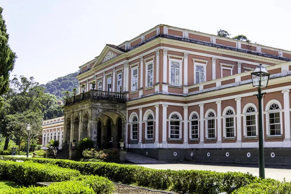 Petropolis, Rio de Janeiro, Brezilya - 18 Eylül 2019: İmparatorluk Müzesi