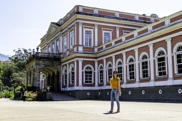 Petropolis Rio Janeiro Brazylia Września 2019 Muzeum Cesarskiego — Zdjęcie stockowe