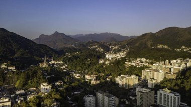 Panoramic view of Petrpolis city. Rio de Janeiro. Brazil. clipart