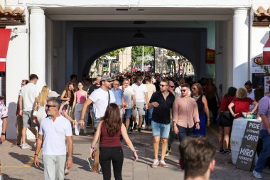 Albacete, Castilla La Mancha, İspanya... 13 Eylül 2025: Albacete şehrinin panayır alanı. 'Pane' olarak da bilinir.